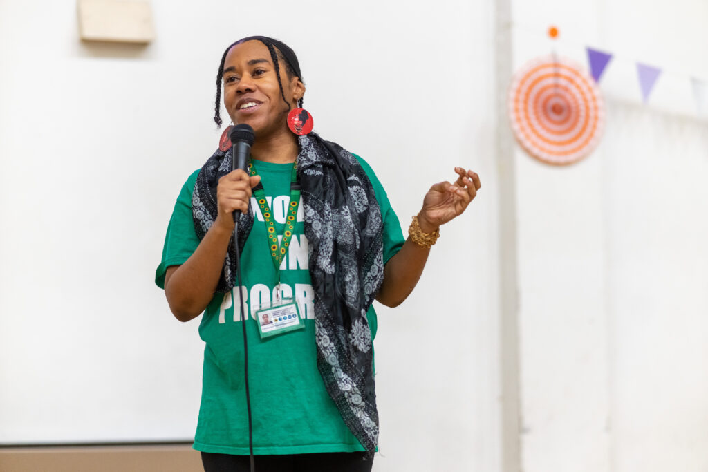 Variety D performing comedy