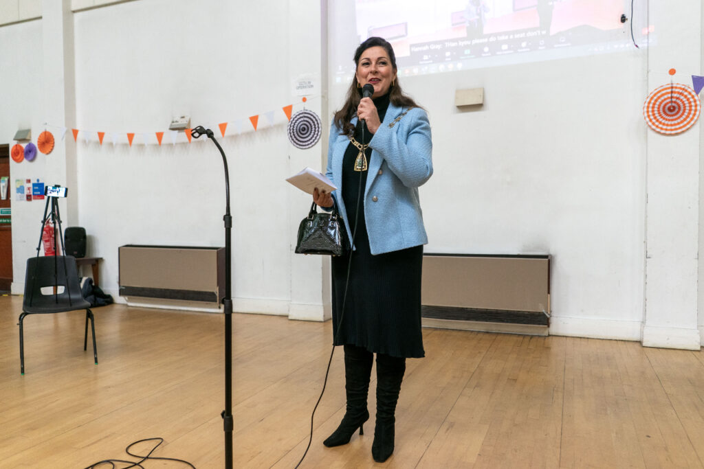 Mayor of Bromley speaking