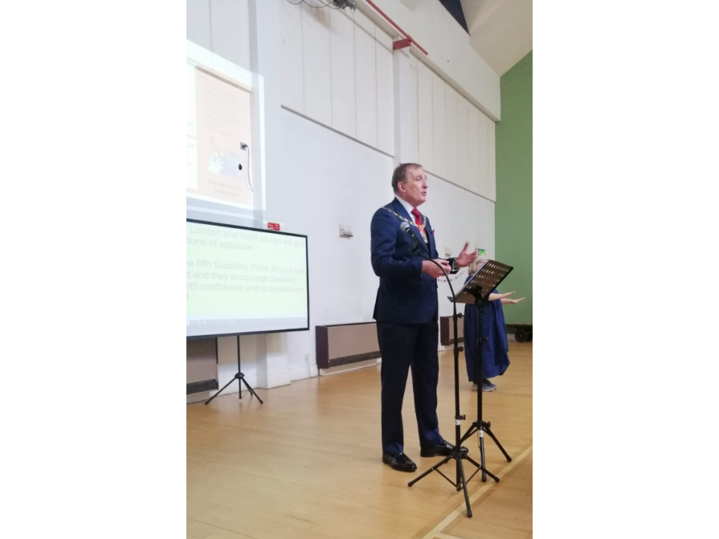Mayor of Bromley speaking