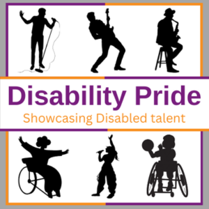 Disability Pride 2024 logo