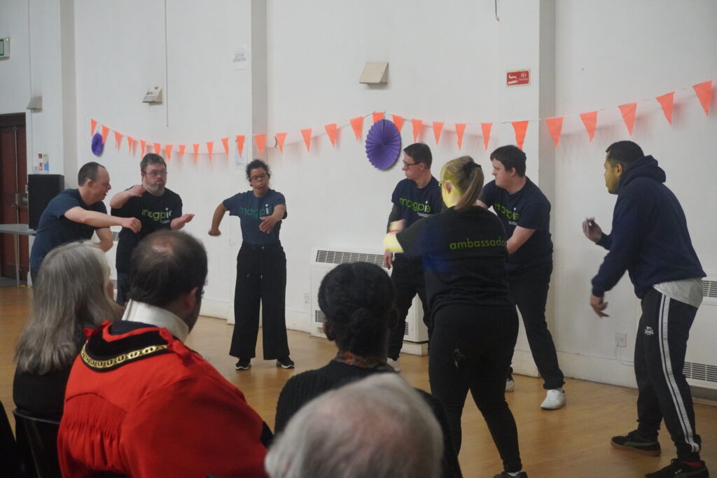 Magpie Dance performing
