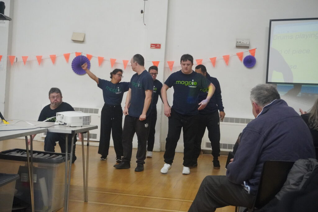 Magpie Dance performing