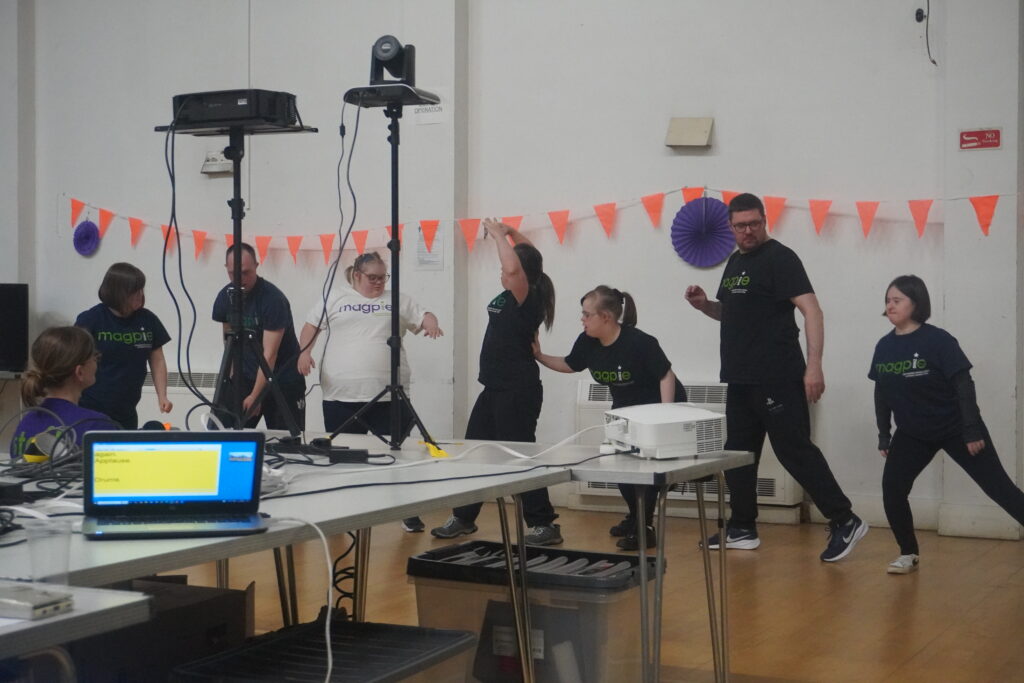Magpie Dance performing