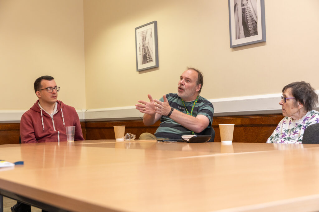 Conversation at Coffee and Chat