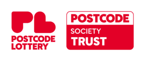 Postcode Lottery and Postcode Society Trust logos