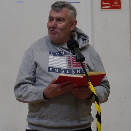 Lloyd Page doing jokes